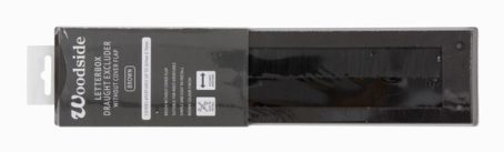WOODSIDE LETTERBOX DRAUGHT EXCLUDER BROWN