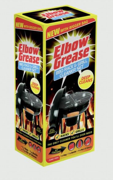 ELBOW GREASE BBQ RACK & GRILL CLEANING SET
