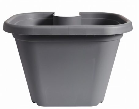 CLEVER POTS DOWNPIPE PLANT POT CHARCOAL - Image 2