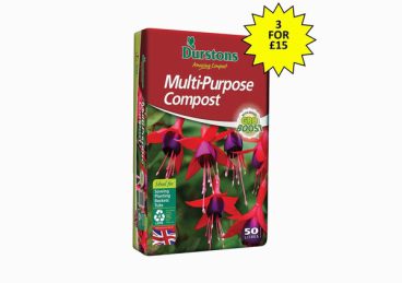 Durstons – Multi Purpose Compost 50L (3 For £15)