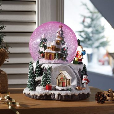 Three Kings – Snow Globe Village LED 12cm