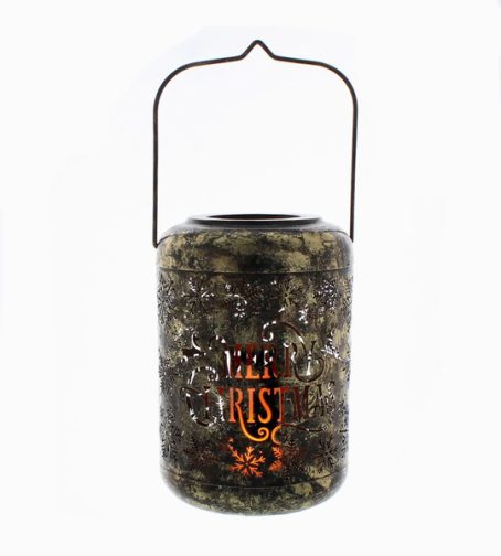 Festive - Latern Xmas Gold - 25cm