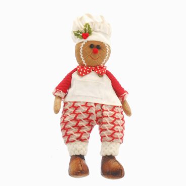 SITTING GINGERGREAD CHEF 53CM