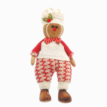 SITTING GINGERGREAD CHEF 53CM