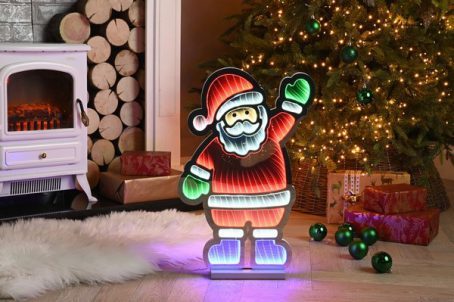 INFINITY LIGHT LED SANTA 56CM n/r