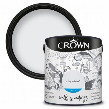 Crown – Matt Emulsion Clay White 2.5L