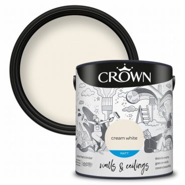 Crown – Matt Emulsion Cream White 2.5L