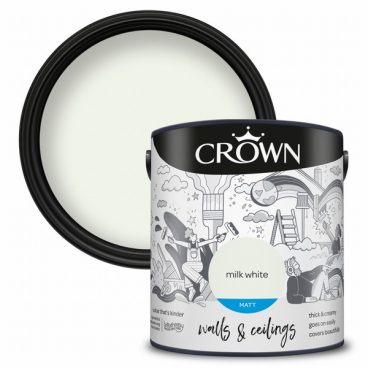 Crown – Matt Emulsion Milk White 2.5L