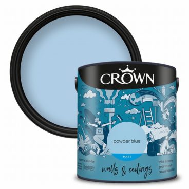 Crown – Matt Emulsion Powder Blue 2.5L
