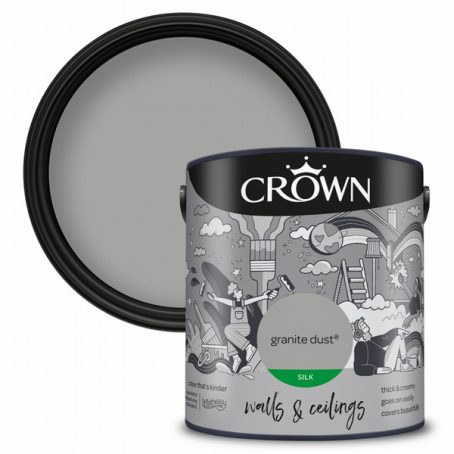 Crown - Silk Emulsion Granite Dust 2.5L