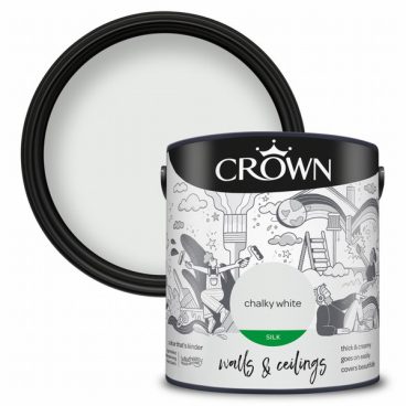 Crown – Silk Emulsion Chalky White 2.5L