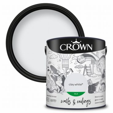 Crown – Silk Emulsion Clay White 2.5L