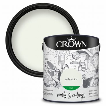 Crown – Silk Emulsion Milk White 2.5L