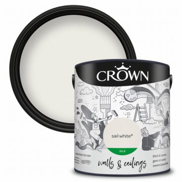 Crown – Silk Emulsion Sail White 2.5L