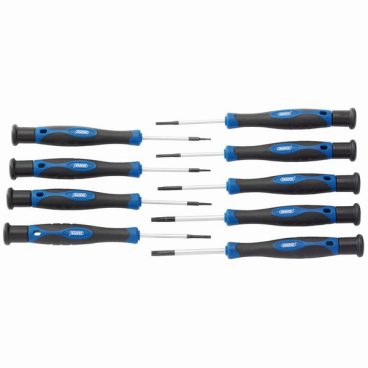 PRECISION SCREWDRIVER SET 9 PCE DRAPER