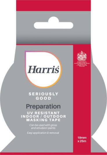 Harris – Seriously Good – UV Resistant Masking Tape – 19mm x 25m