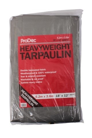 TARPAULIN HEAVY DUTY 18′ X 12′ PRODEC