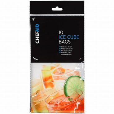 ICE CUBE BAGS PK10 CHEF AID