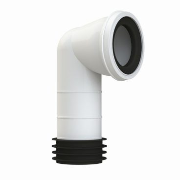 W/C PAN CONNECTOR 90DGR WITH 32 MM ADAPTOR