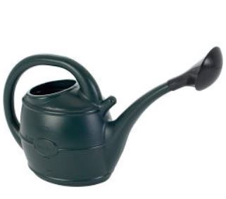 WATERING CAN  BARREL SHAPE 10L GREEN