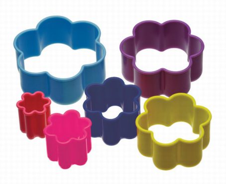 K/C COLOURWORKS PASTRY CUTTERS SHAPES SET