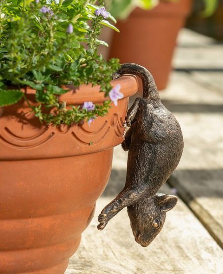POT BUDDY BRONZE MOUSE