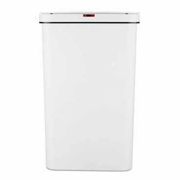 50L Rectangular Sensor Bin White