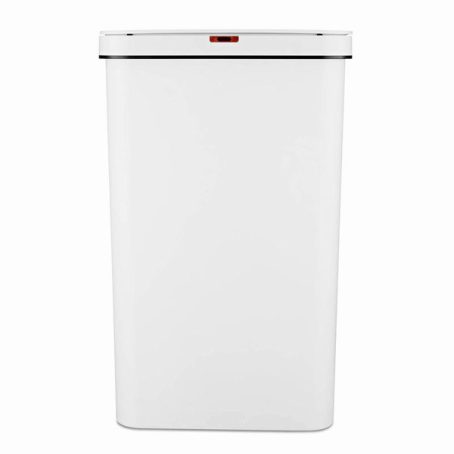 50L Rectangular Sensor Bin White