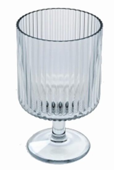 GLASSES MESA ACRYLIC WINE GOBLET CLEAR