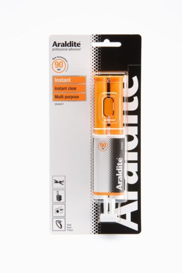 ARALDITE INSTANT CLEAR SYRINGE