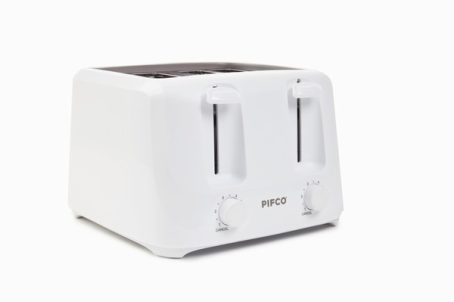 TOASTER PIFCO WHITE 4 SLICE