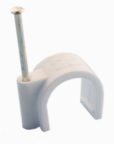 ORAC S123 PIPE CLIPS NAIL-IN PK100 n/r