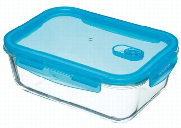 KitchenCraft Pure Seal Glass Rectangular 1.8 Litres Storage Cont