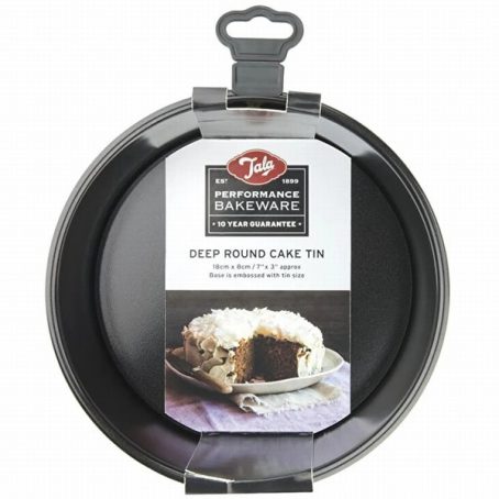 Tala - Performance Deep Round Cake Tin 18 x 8cm