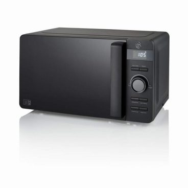 Swan Stealth Digital Microwave Black 20L