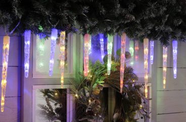 Festive – LED Icicles Multi-coloured – 72 LED