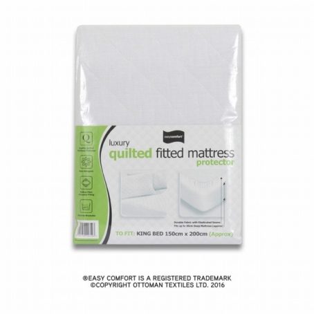 MATTRESS PROTECTOR LUXURY QUILTED KING