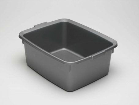 ADDIS BOWL RECT METALLIC 12L