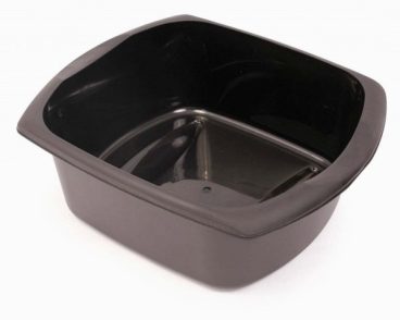 BOWL RECT BLACK 9.5L