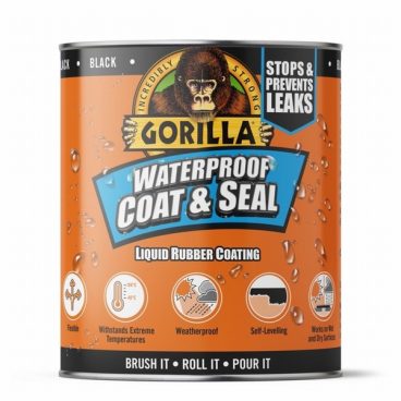 GORILLA WATERPROOF COAT & SEAL BLACK