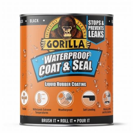 GORILLA WATERPROOF COAT & SEAL BLACK