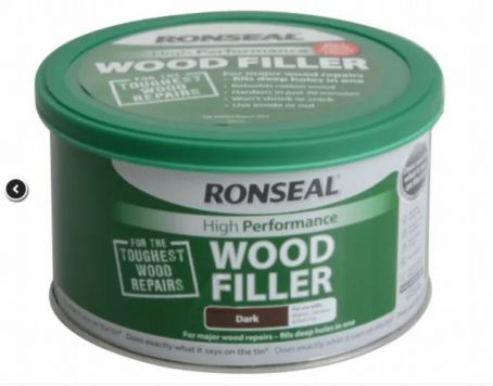 Ronseal - High Performance Wood Filler - Dark -275g