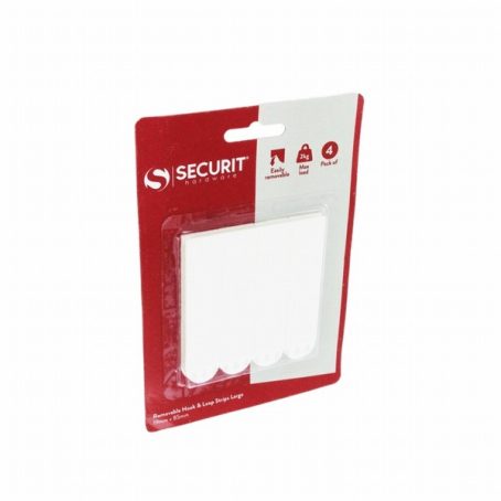 SECURIT REMOVABLE HOOKS HOOK & LOOP PK4