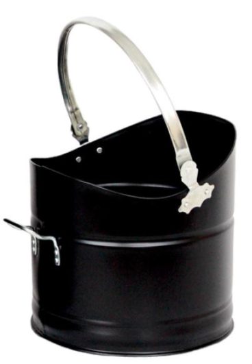 BrassWorld – Coal Bucket Heavy Duty Large 18″ – Black