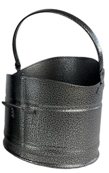 BrassWorld – Coal Bucket Heavy Duty Plain 18″ – Pewter