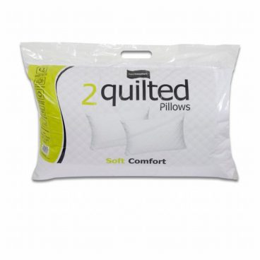 PILLOW TWIN QUILTED 41X66CM 2PK