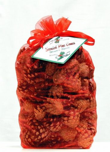 SCENTED PINE CONES WINTER SPICE
