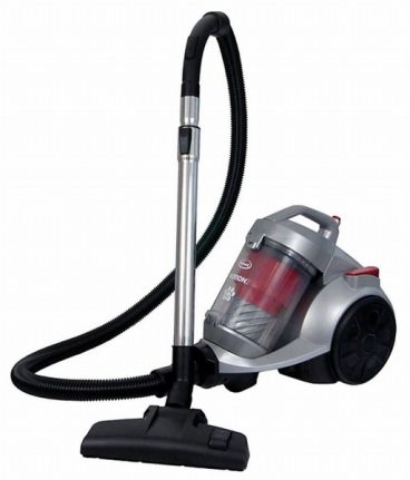 Motion2 Pet 3L Baglass Cylinder Vacuum Cleaner Silver/Red