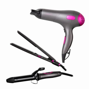 CARMEN HAIR DRYER / CURLER / STRAIGHTENER GIFT SET