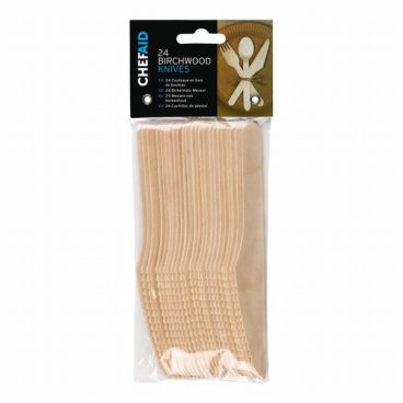 WOODEN KNIVES BAMBOO 24PK